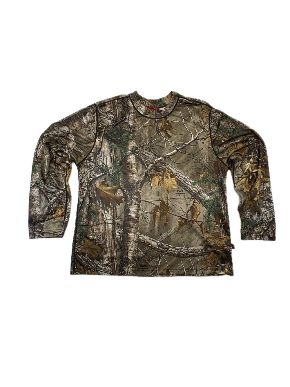 Ducks Unlimited Canada Camo Long Sleeve Tech Tee Shirt Size XL